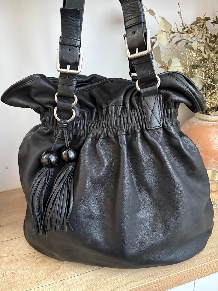 Kožená kabelka KENZO