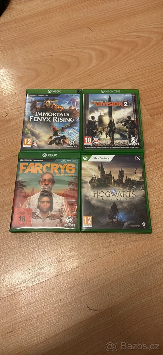 Xbox one/series x hry - Hogwarts, farcry