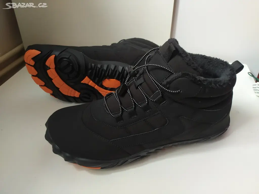 Nové pánské zimní barefoot boty