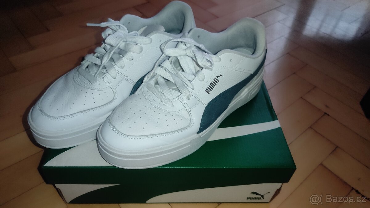 Kožené bílé tenisky Puma vel. 46