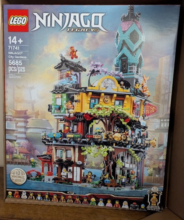 LEGO 71741 - Zahrady v NINJAGO city