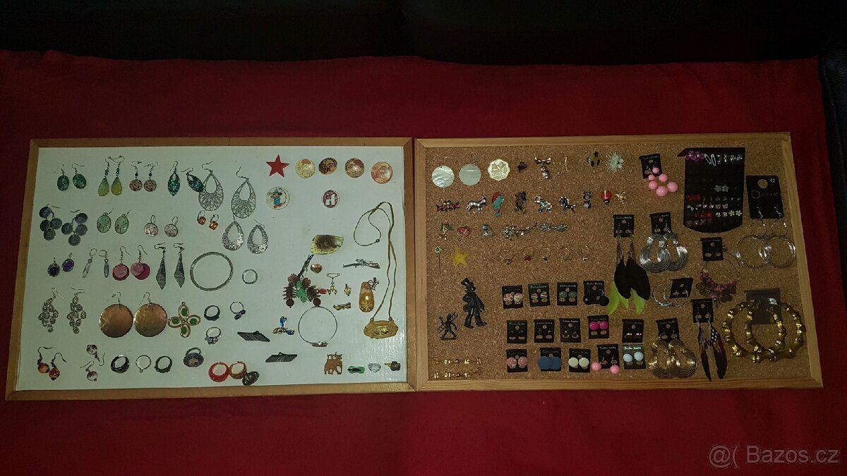 Různá starší i novější bižuterie dle fotky