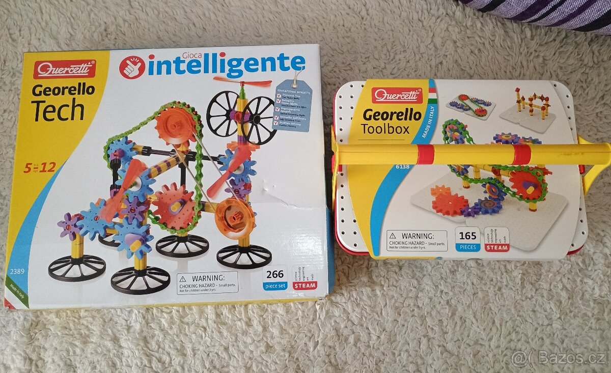 2 x stavebnice Georello tech a Georello tollbox