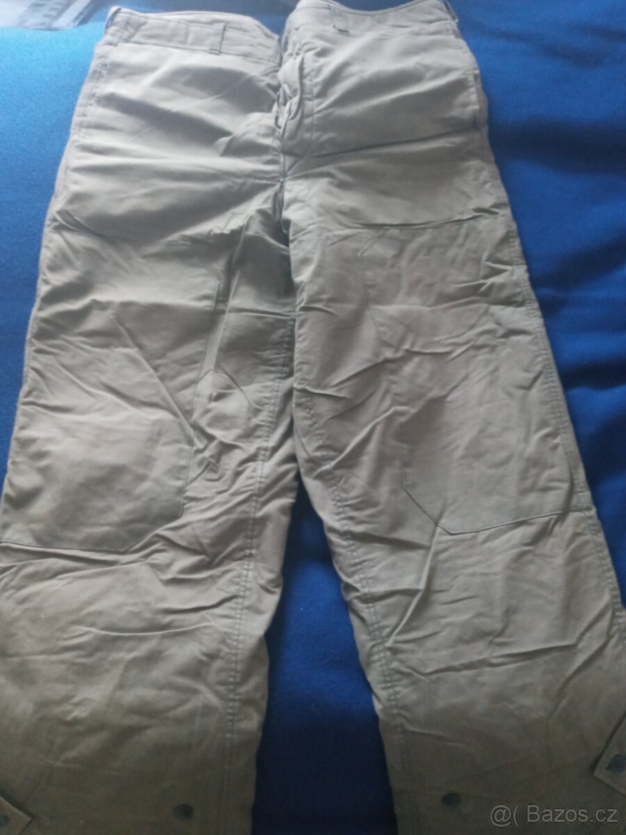 Vaťákové kalhoty a spodky