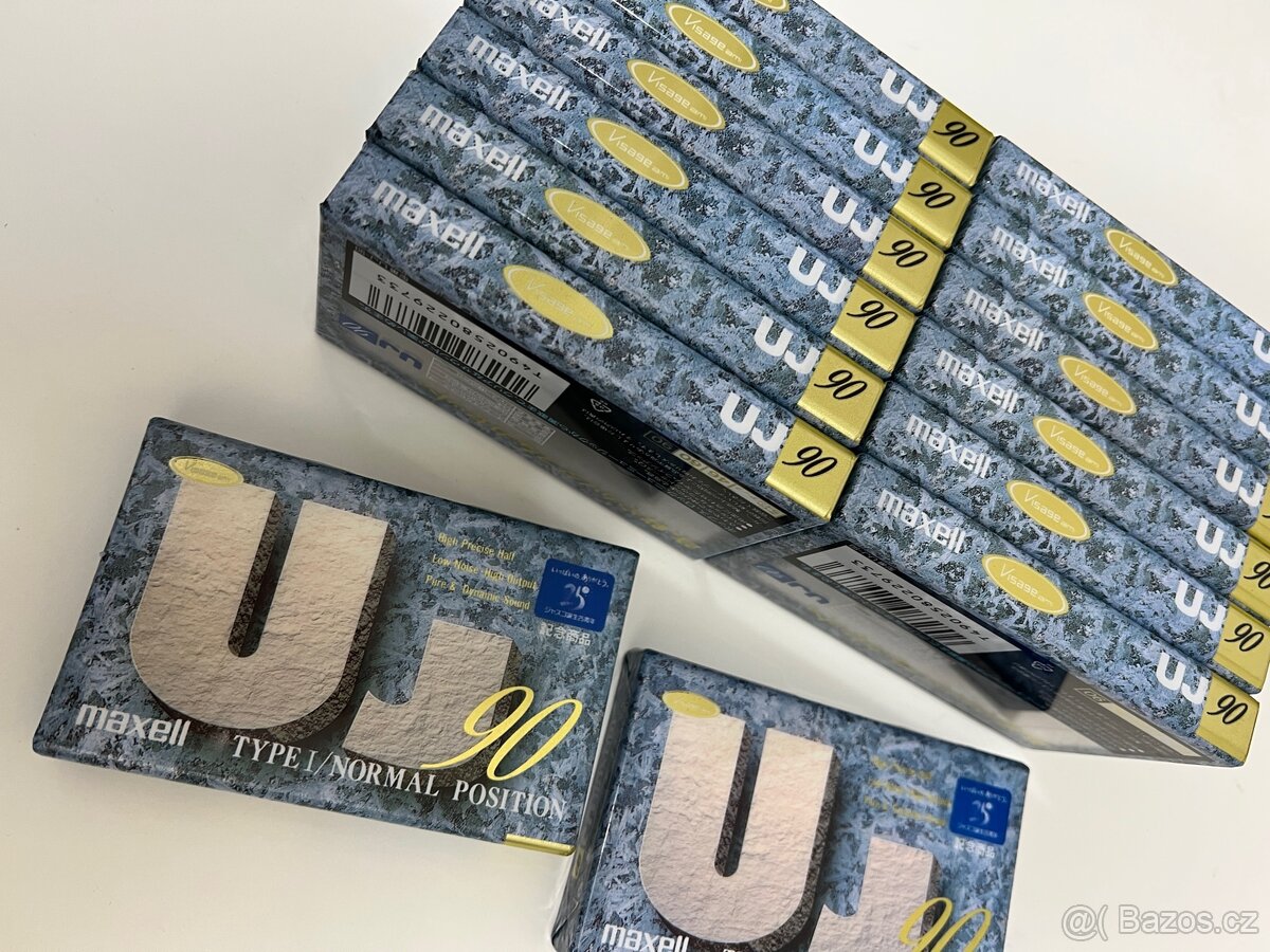 Audiokazeta MAXELL UJ 90