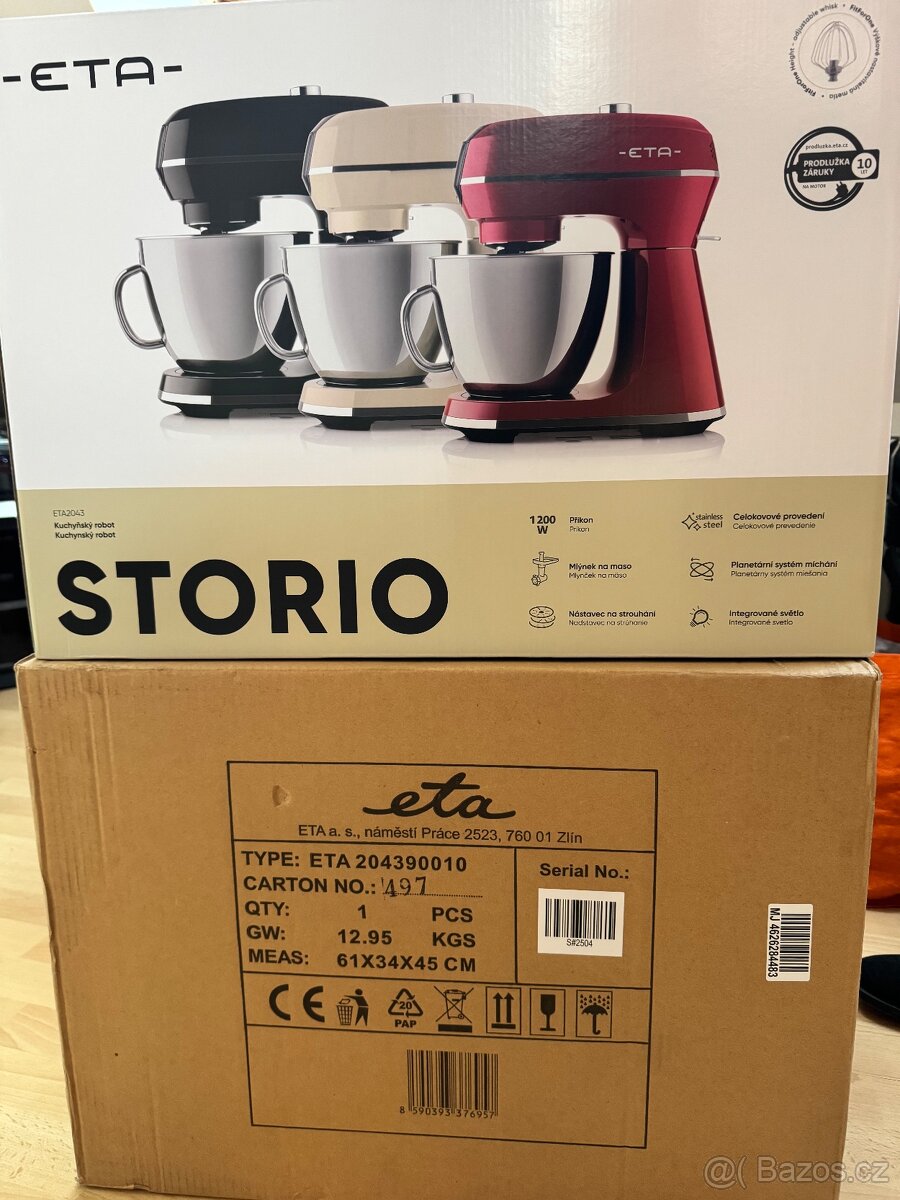 Kuchyňský robot Eta Gratus