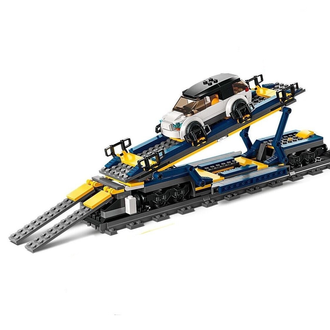 LEGO vlak novy vagon na auta ze setu 60336