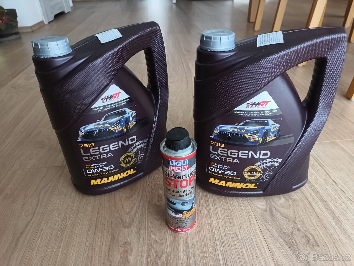 MANNOL 0W30 Legend Extra 10 litrů + LIQUI MOLY 300ml