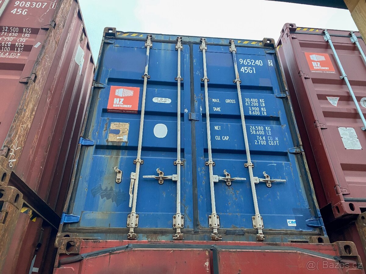 Lodní kontejner 40'HCCW PRAHA TOP CENA - BEZ DOPRAVY