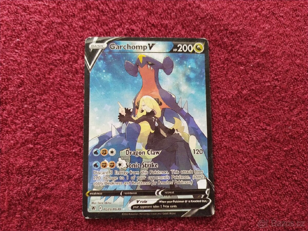 Sběratelská karta Pokemon (GARCHOMP
TG23/TG30)