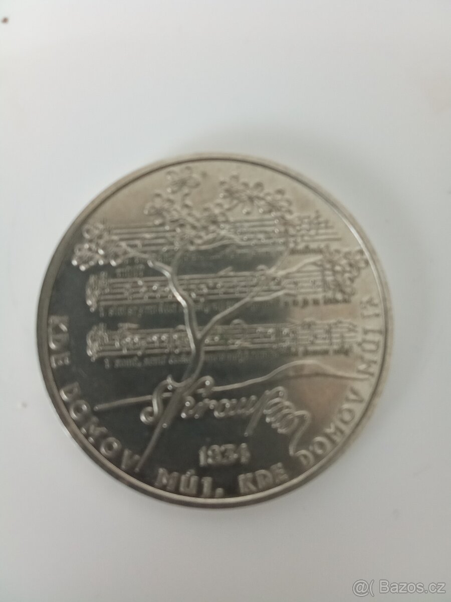 Stříbrná mince 1834