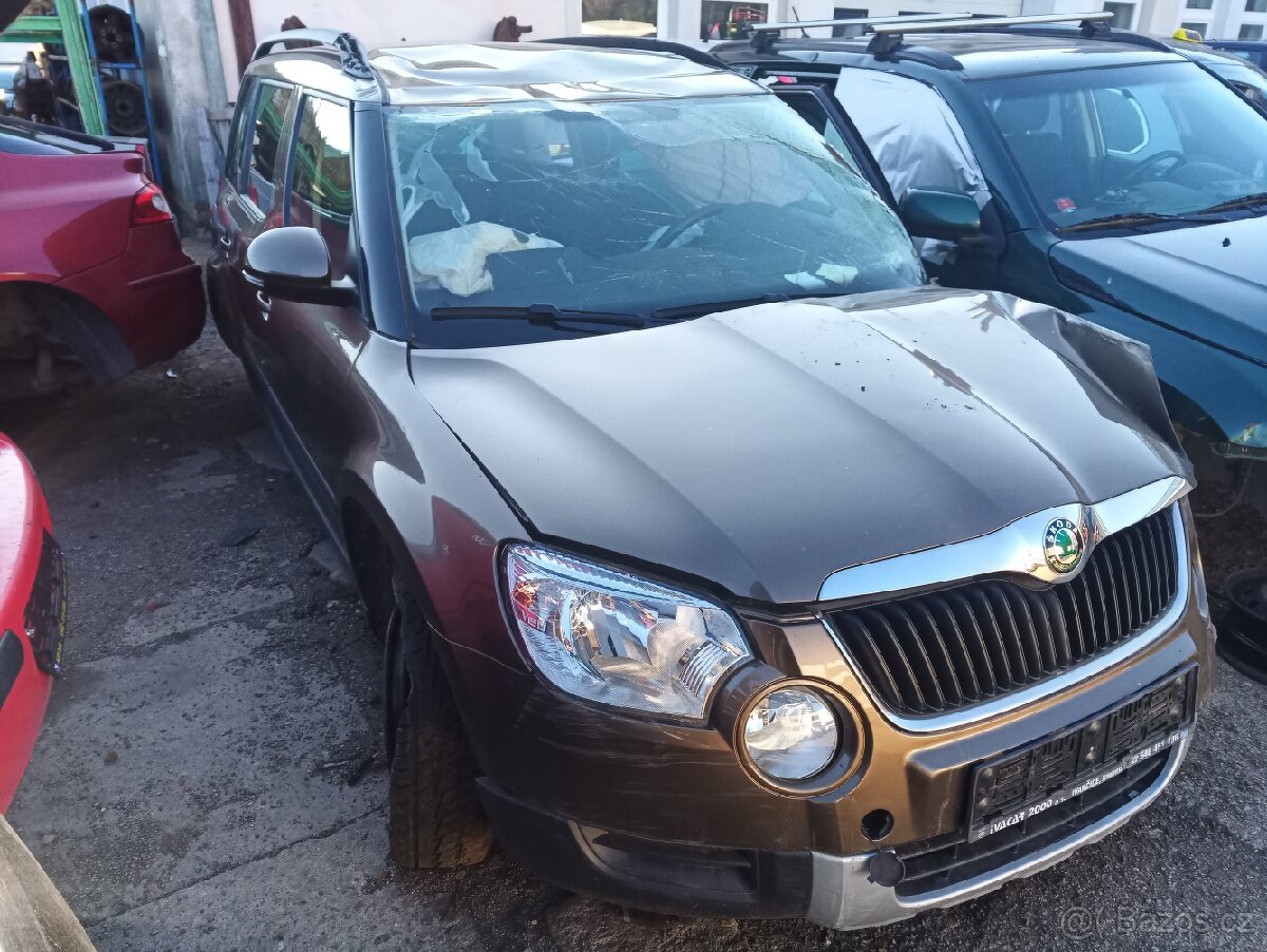 Škoda Yeti 2014 2.0 TDI CFH najeto 10500km.
