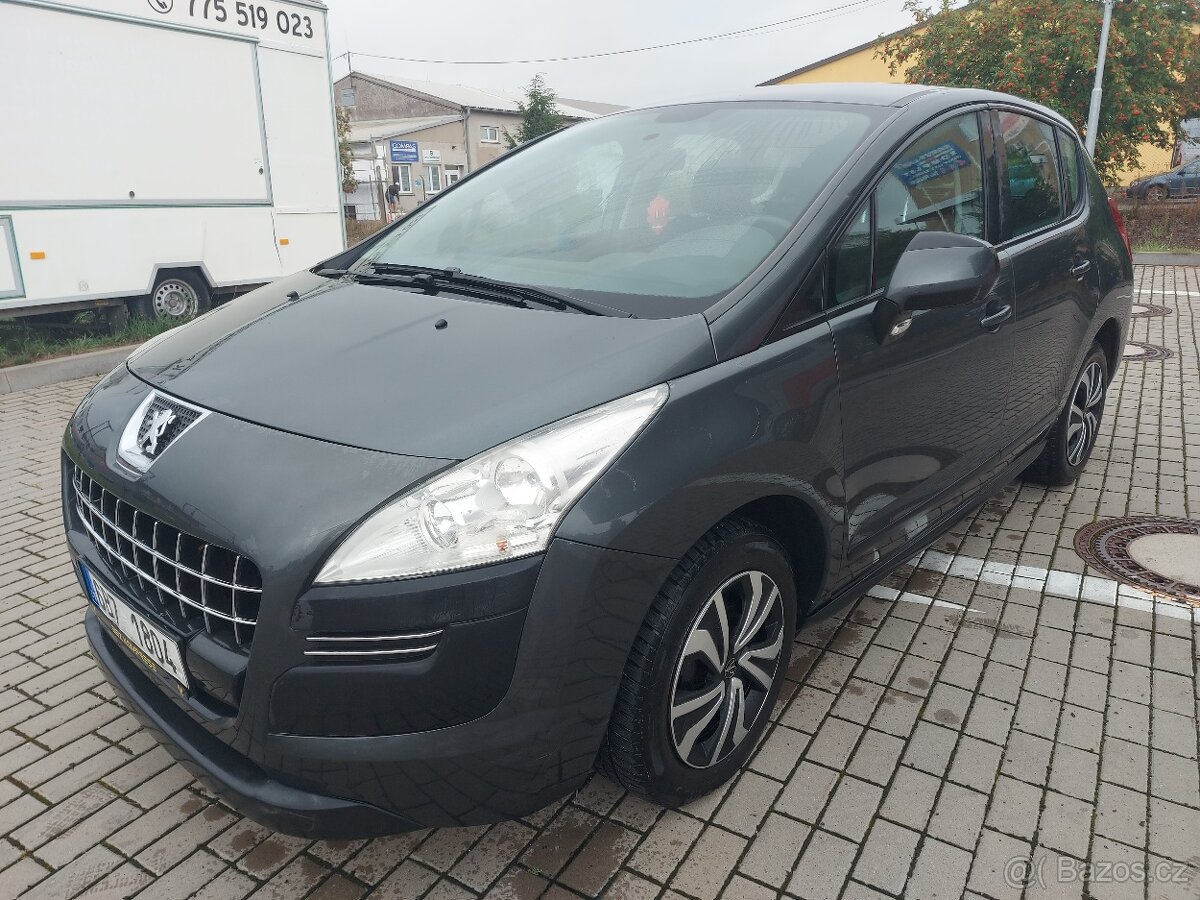 Peugeot 3008 1.6hdi nové CZ 2009