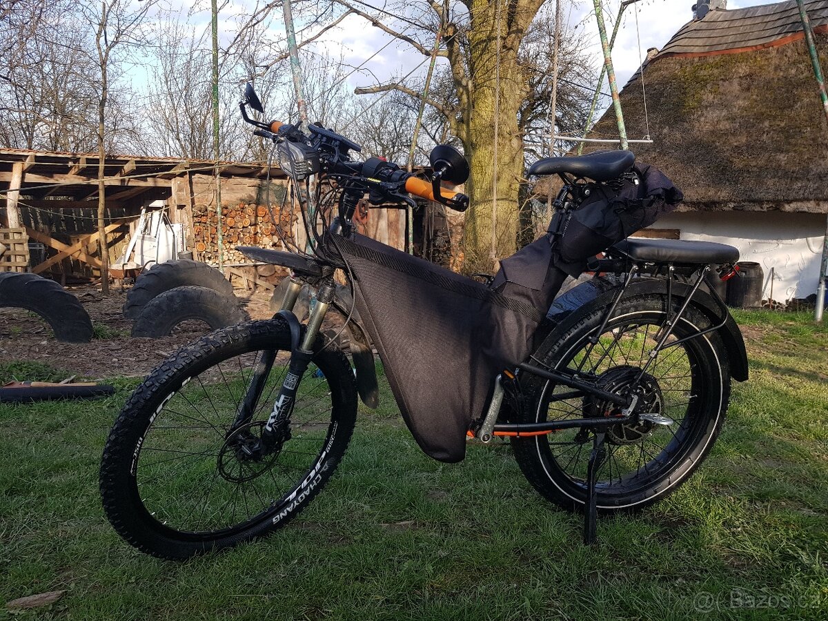 Elektromotorka 5000W / skládací a rychlé postapo ekolo