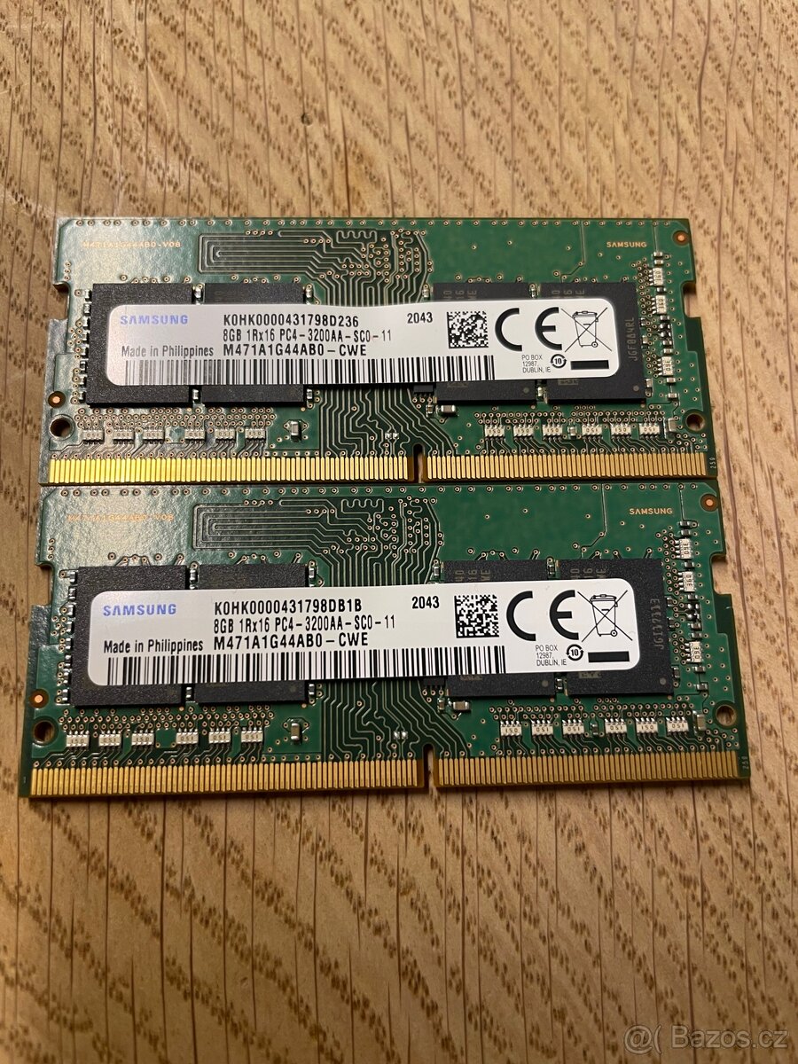RAM Samsung 16GB (2×8GB)