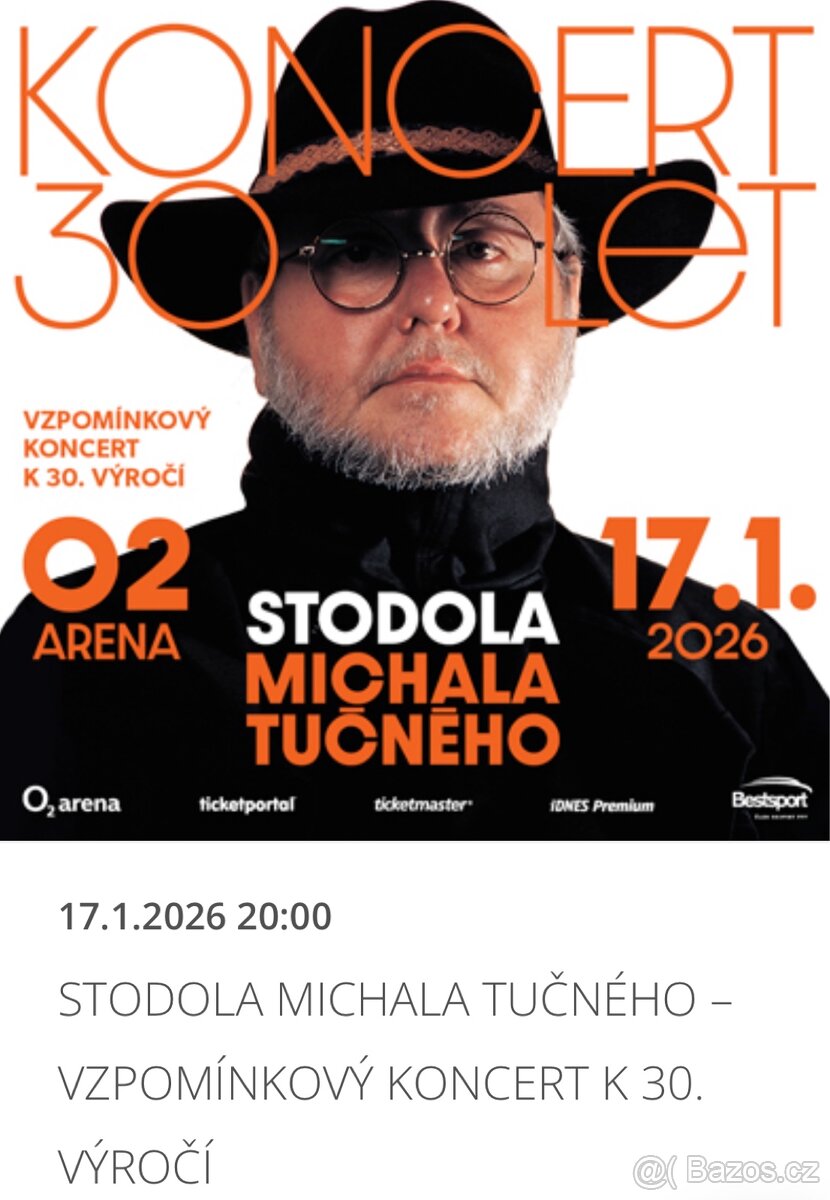 STODOLA MICHALA TUČNÉHO, 17.1.2026 VIP KLUBOVÉ PATRO