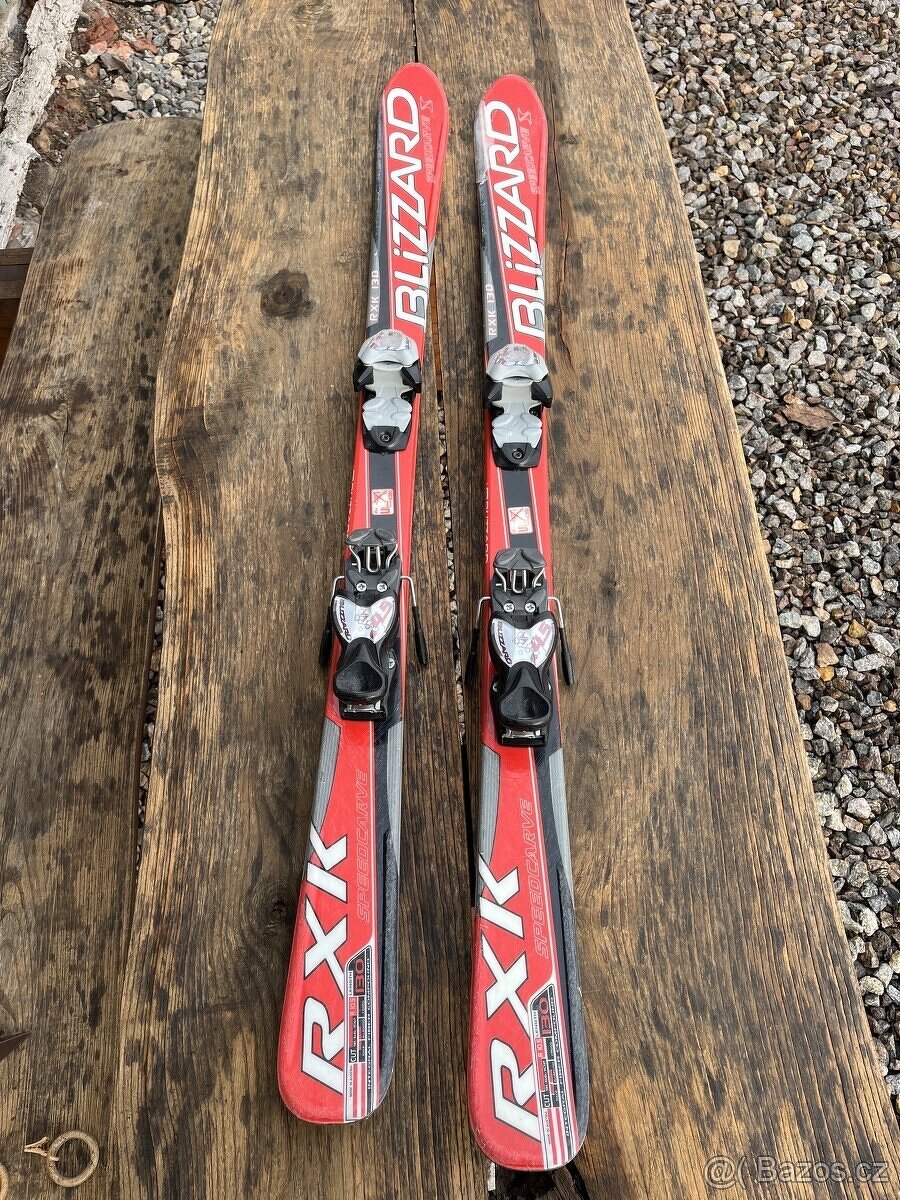dětské lyže Blizzard Speedcarve s vázáním - 130cm