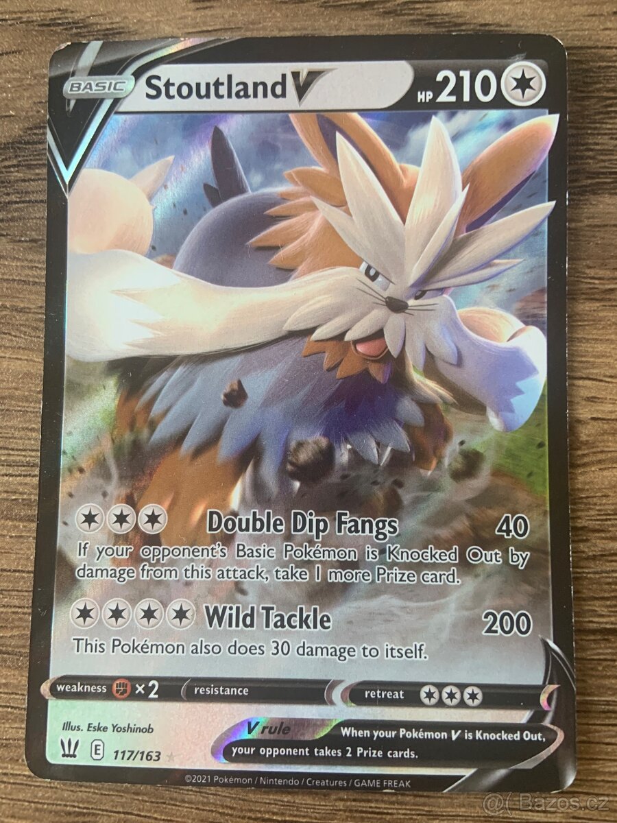 Pokemon STOUTLAND V