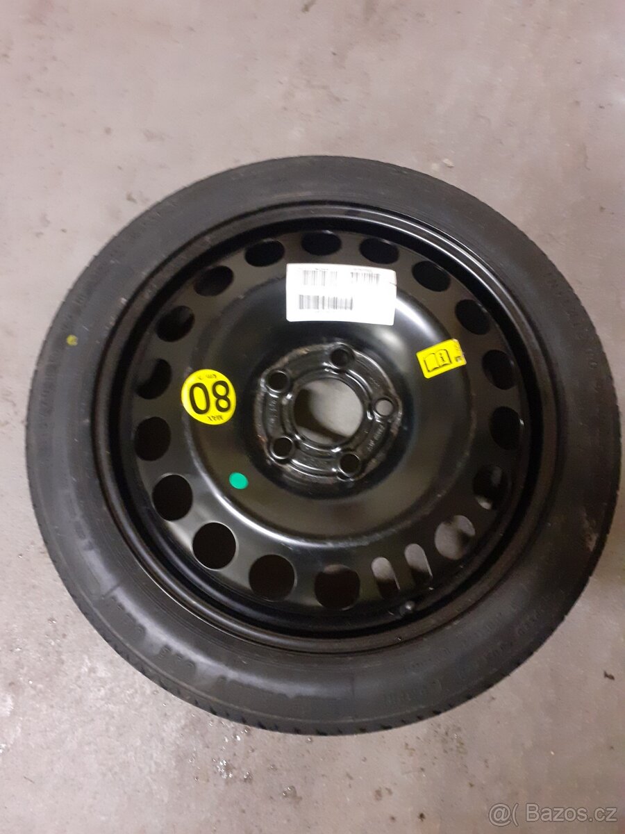 Opel - rezerva, dojezdové kolo 5x110