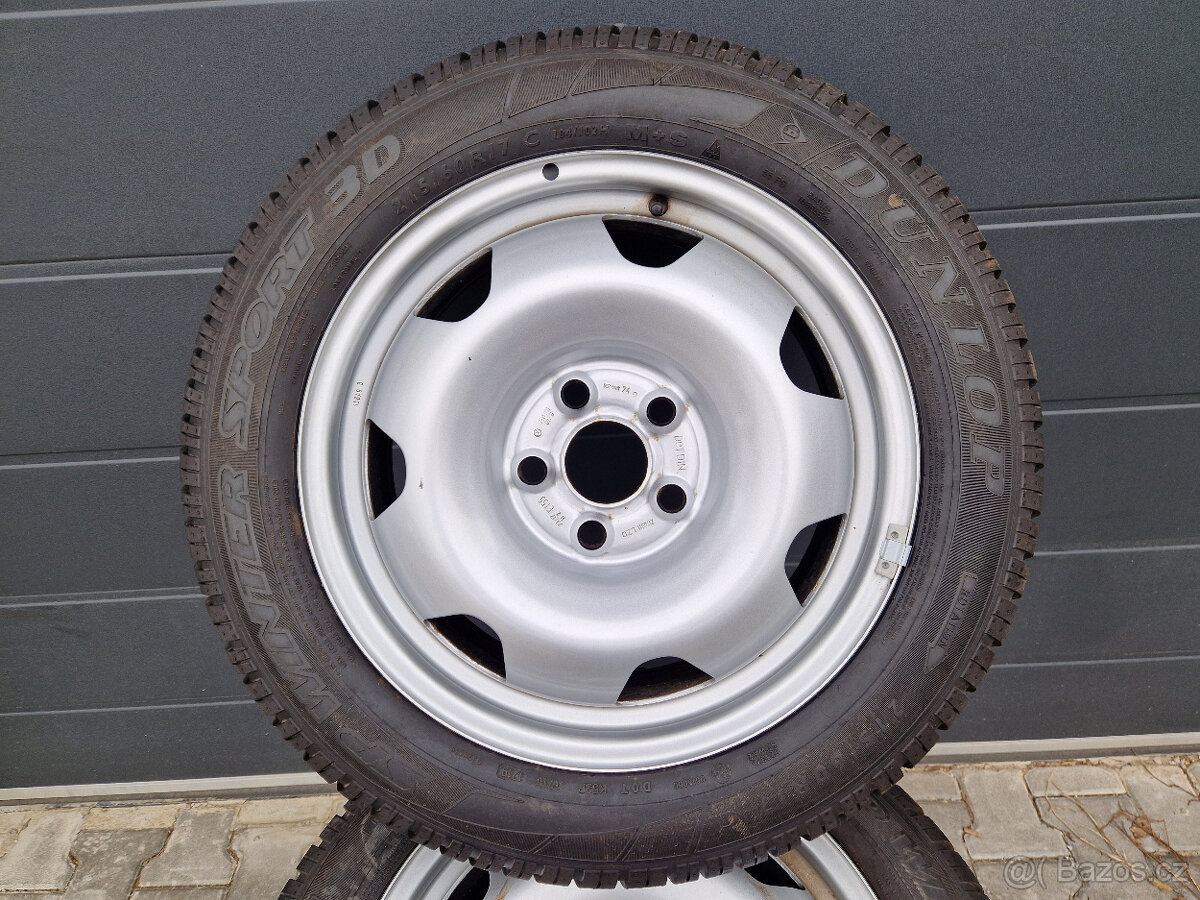 5x120 r17 kola vw transporter disky 17 multivan caravele 215