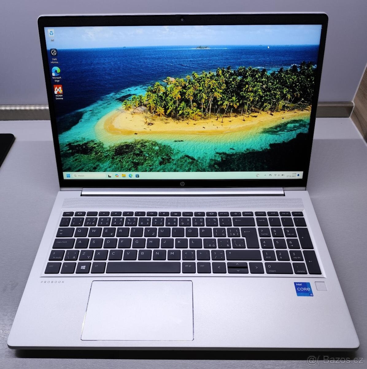 HP ProBook 450 G8, i5-1135G7, 16GB RAM, 256GB NVMe, IPS disp