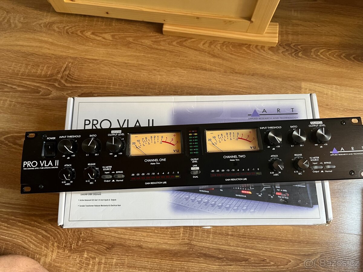 Nový elektronkový audio Kompressor ART PRO VLA2