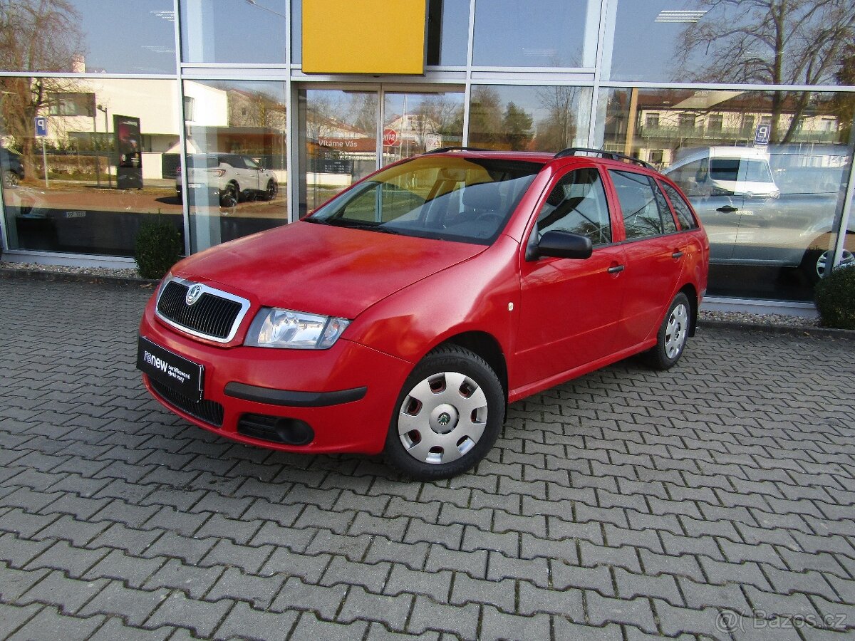 Škoda Fabia Combi 1,4 MPI LPG, tažné, rok 2002
