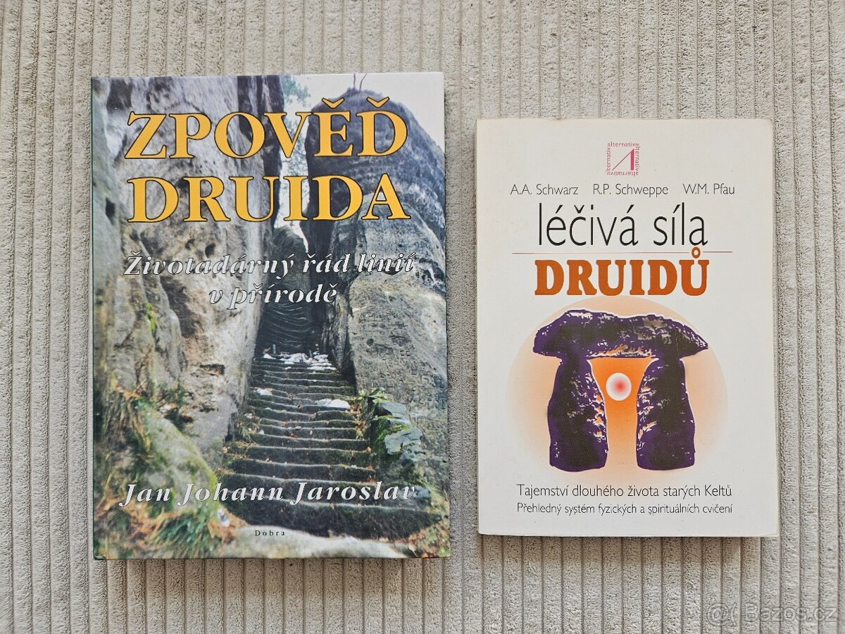 Knihy - Léčitelé, druidové, stromy, Reiki