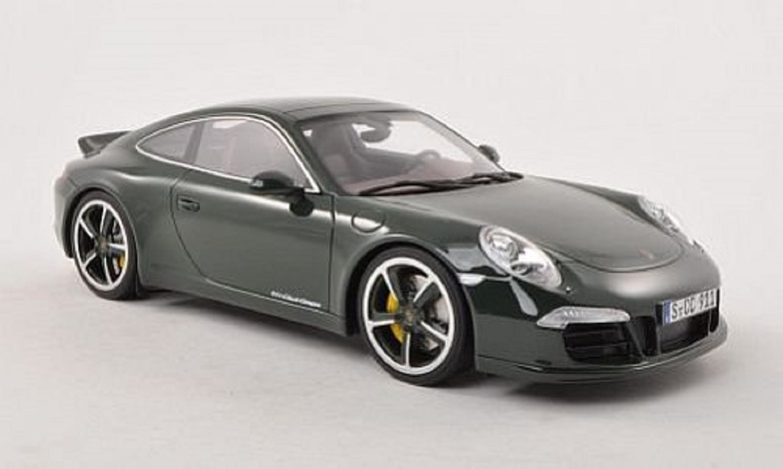 Model 1:18 Porsche 911 991 Club Coupe black GTSpirit