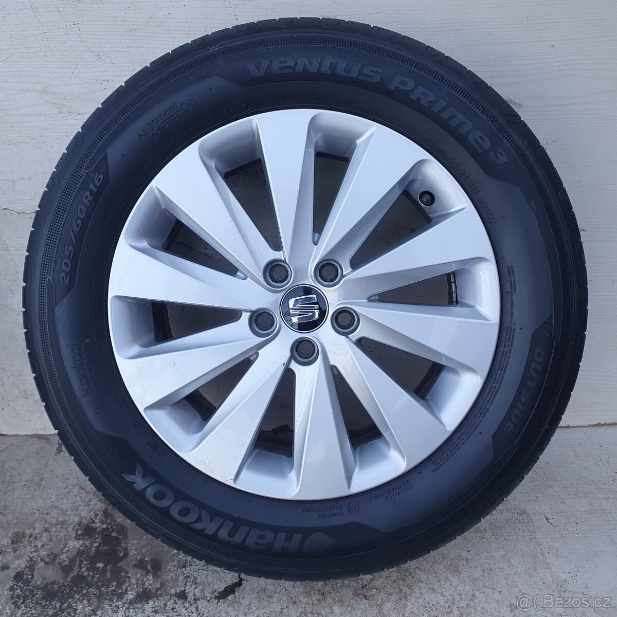 Alu kola Seat Arona 16" 5x100, letní Hankook