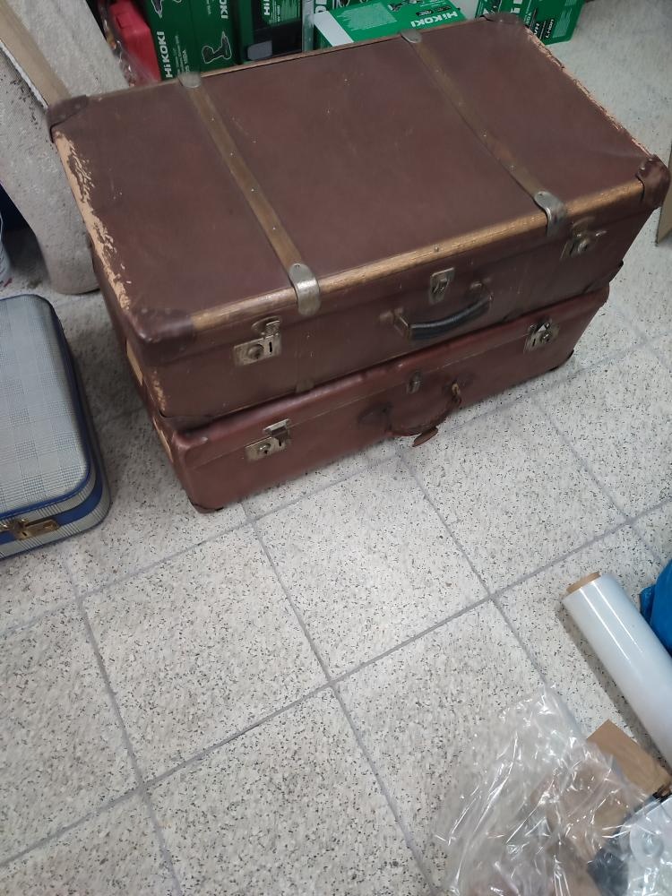 Staré kufry 3ks