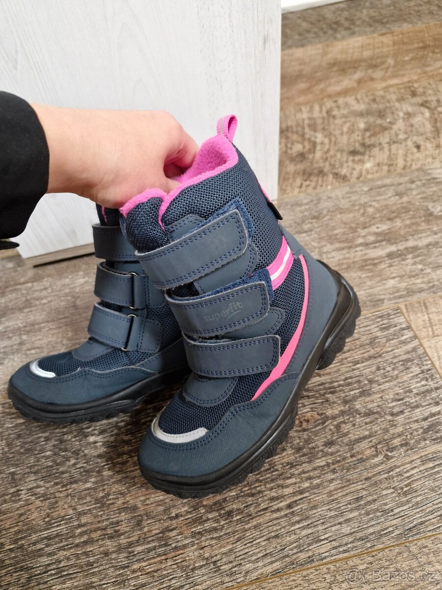 Dětské zimní boty s membránou Gore-Tex, zn. Superfit, vel. 2