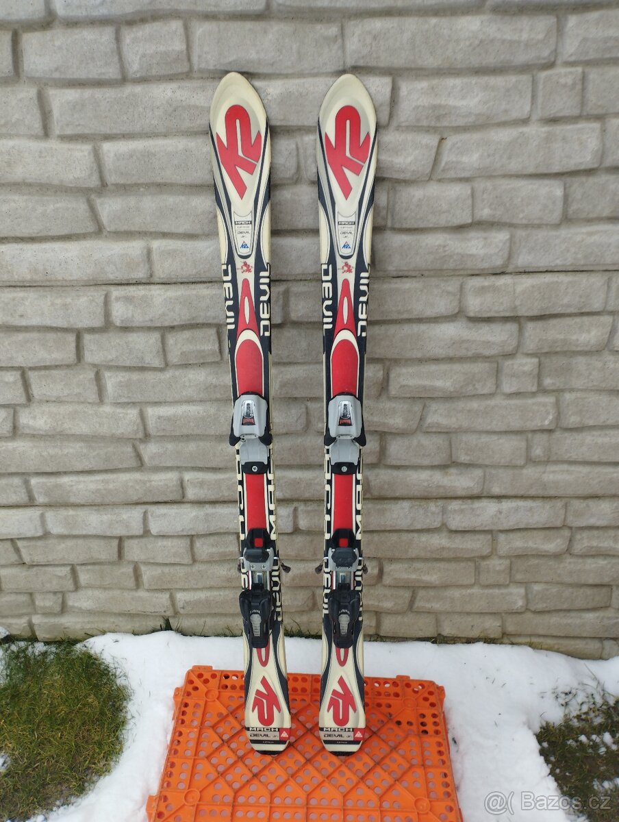 Dětské lyže 124cm