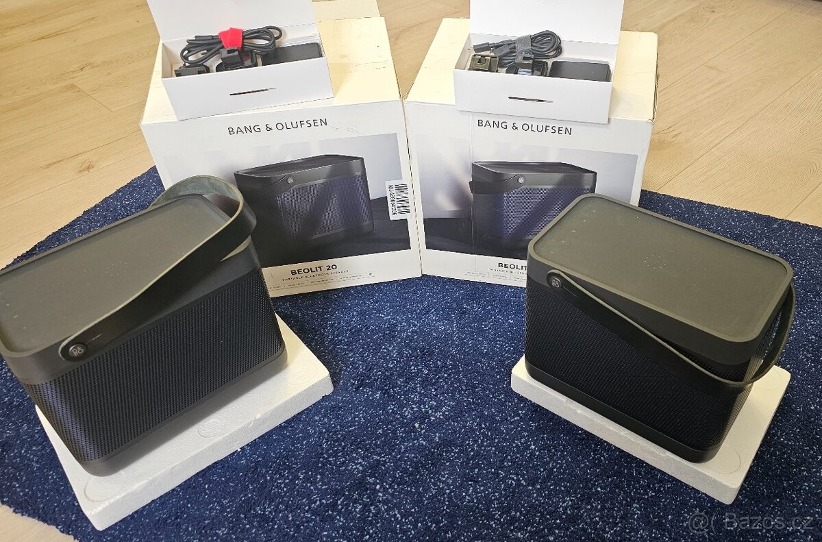 Prodám dva reproduktory Bang & Olufsen Beolit 20