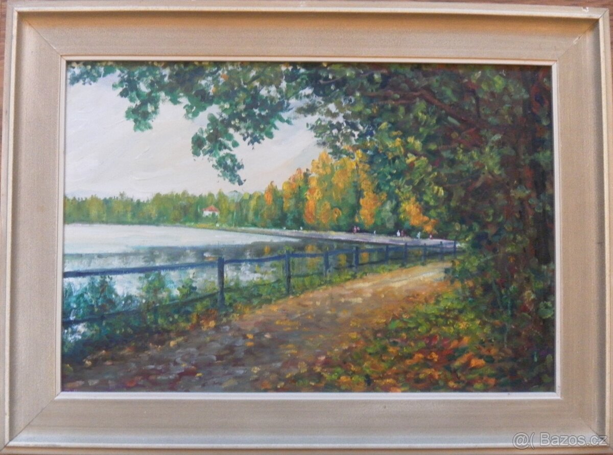 L.Chaloupka - Liberecká přehrada.