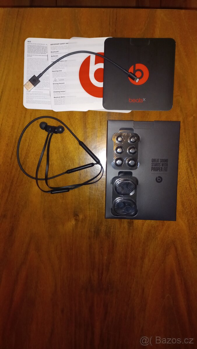 Bezdrátová sluchátka Beats X by Dre