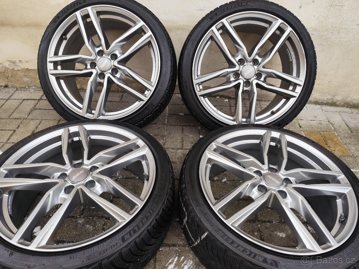 ALU 5x112 r19 ALUTEC + ZIMNÍ PNEU