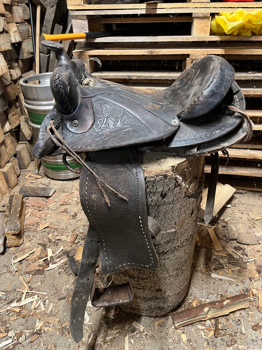 Dětské westernové sedlo