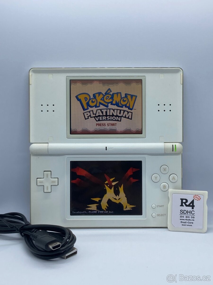 Nintendo DS Lite Bílá barva + hry