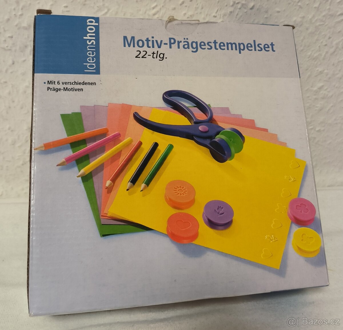Tvořítka 22dílů - embosování papíru