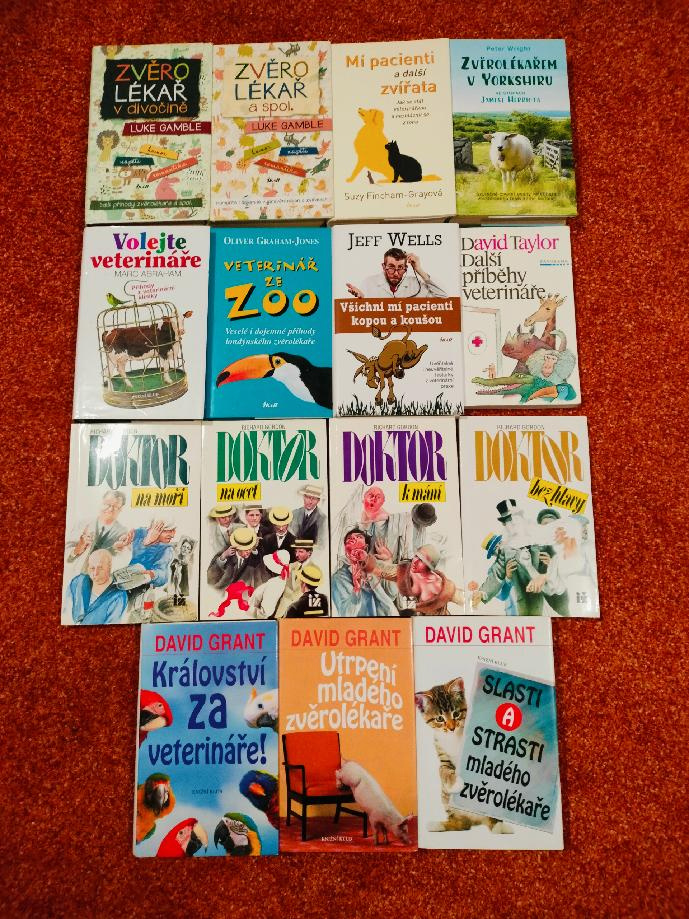 Humorné knihy o veterinářích