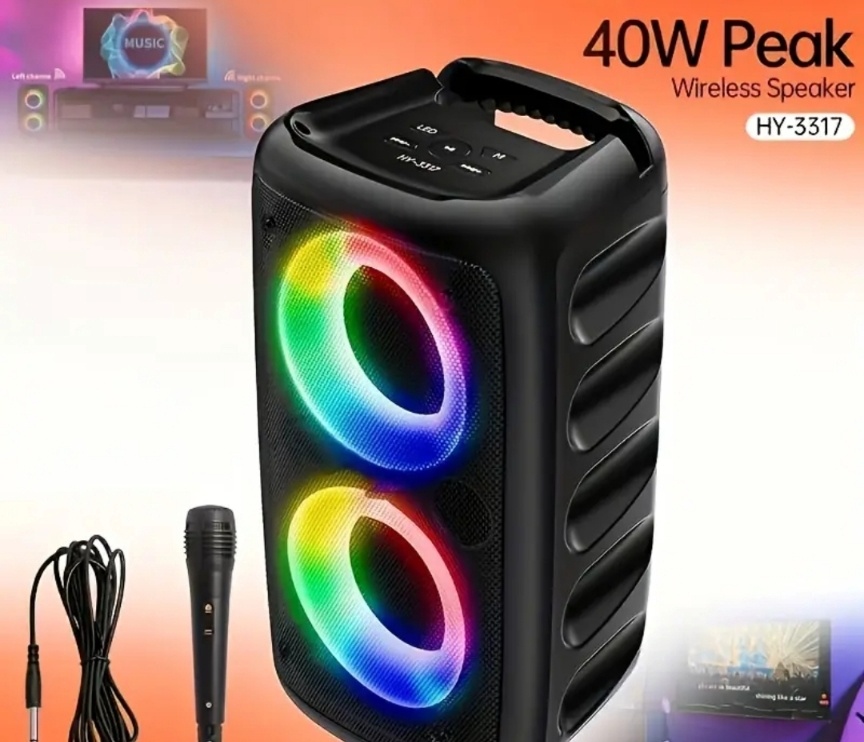 Bluetooth reproduktor + mikrofon - NOVÝ