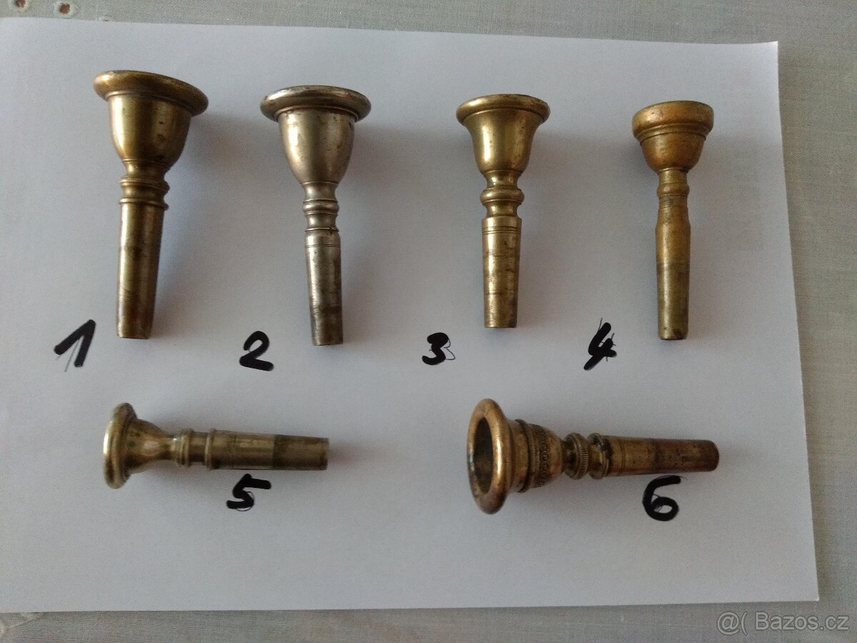 Starší nátrubky např. Amati, Circe atd.