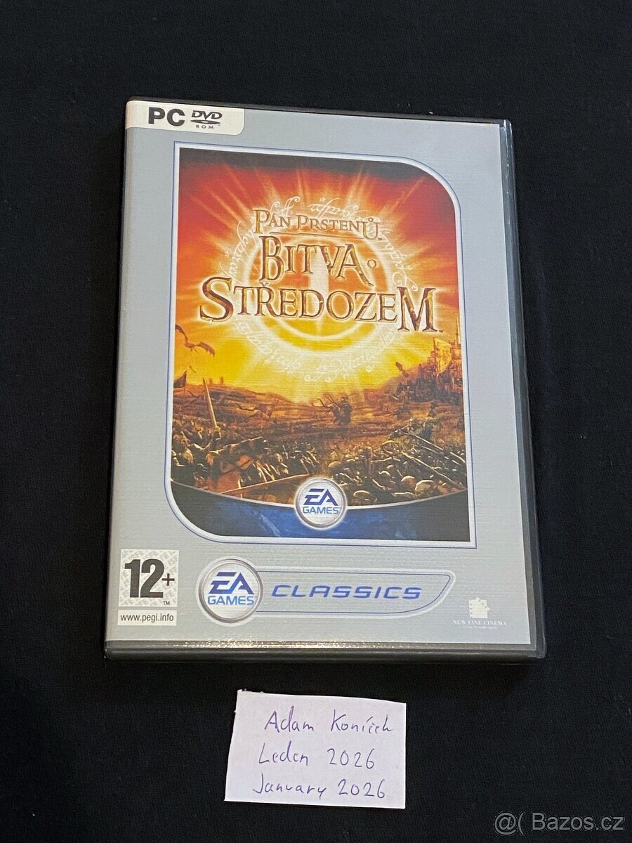 Pán Prstenů: Bitva o Středozem 1 (BFME 1) PC CD hra