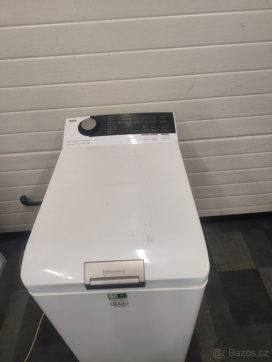 Pracja s vrchnim plnenim aeg