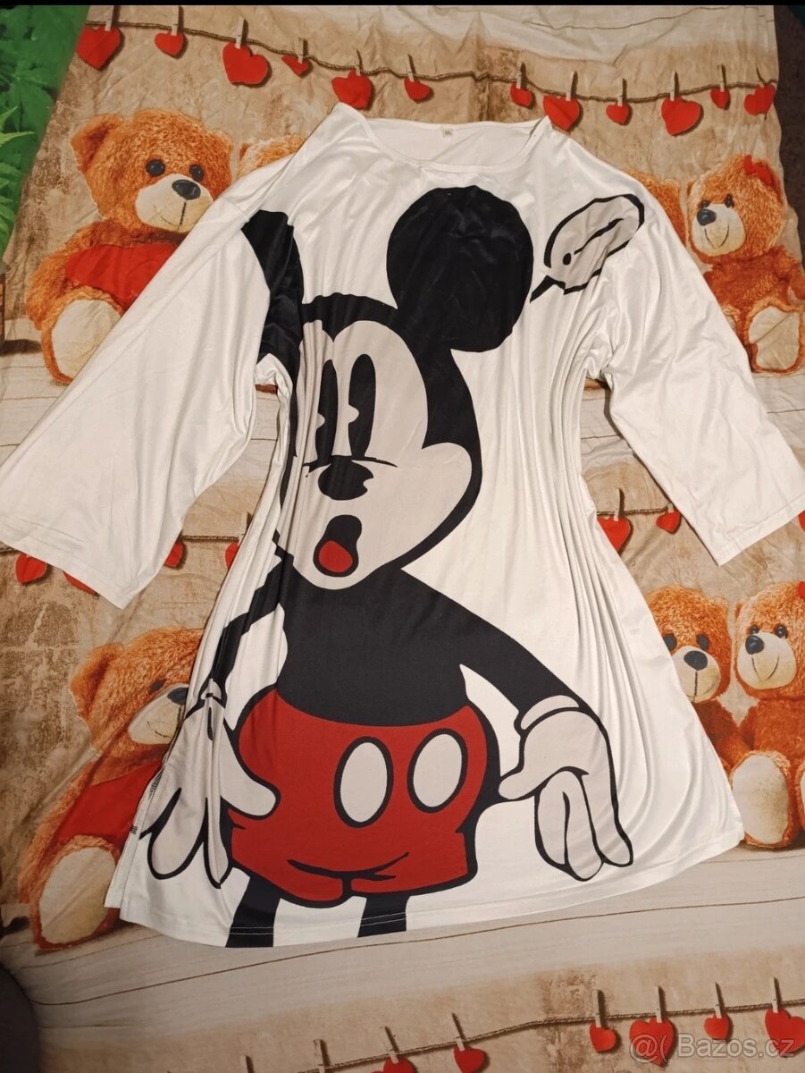 Dámské šaty - dlouhé tričko