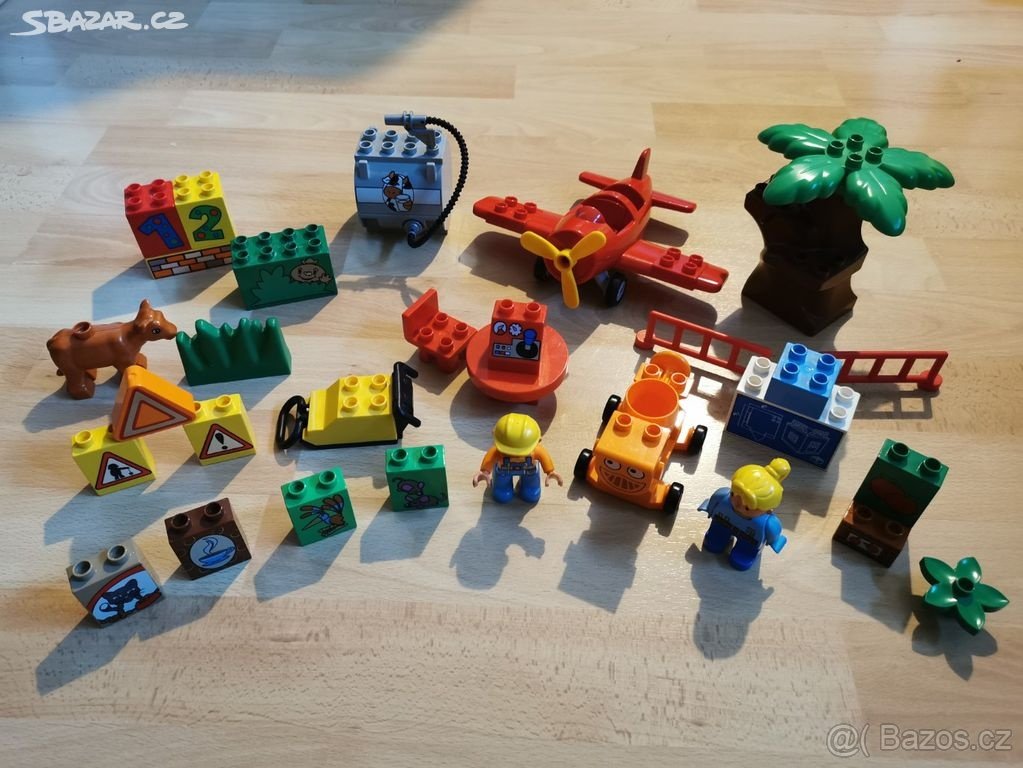 Lego Duplo sada Bořek stavitel s letadlem, hraná