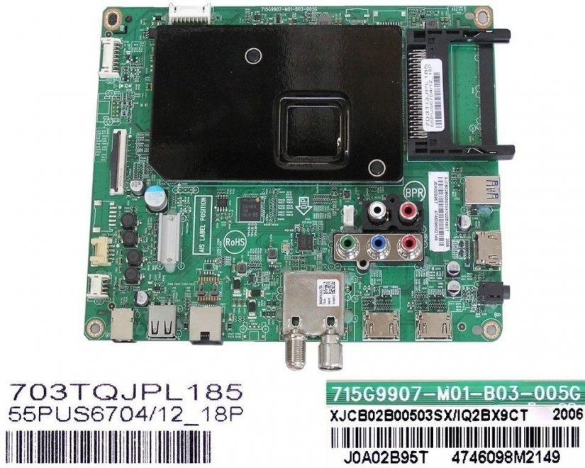 LCD LED modul základní deska Philips 55/65/75PUS6xxx