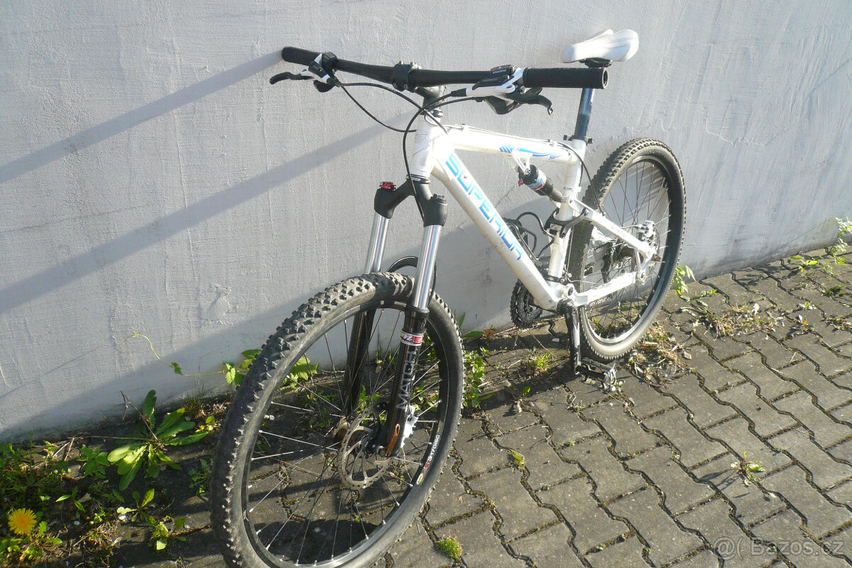 dětské celoodpružené kolo Superior rám 16" S