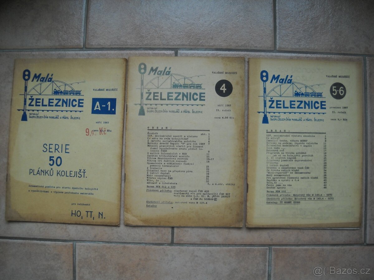 Malá železnice, espewe , katalogy